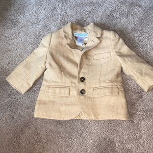 Janie and Jack Tan Blazer for Kids